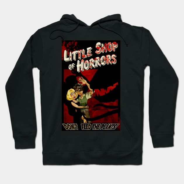 Little Shop of Horrors - pulp style Hoodie by brodiehbrockie